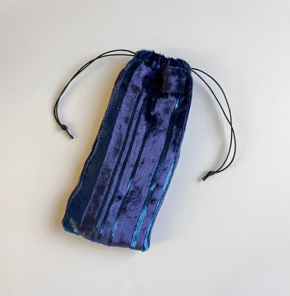 GLASSES CASE BLUE