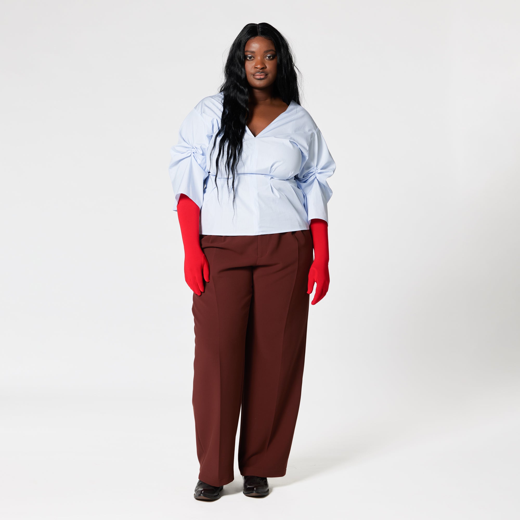【todayful】Piping Shining Blouse Piping Shirring Blouse(FREE ECRU): TODAYFUL: WOMENS｜ STUDIOUS